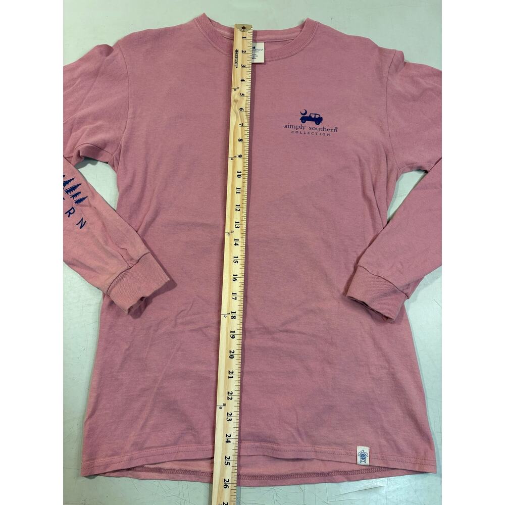 Adventure More Worry Less Tee Camping Long-Sleeve Graphic T-Shirt - Small - Picture 6 of 9
